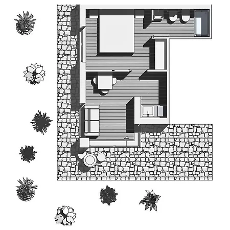 Buenretirope - Confortevoli Appartamentini Con Giardino *